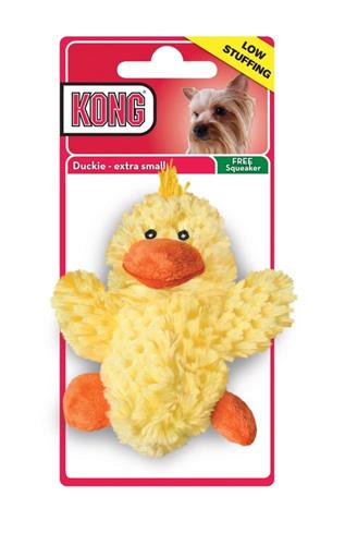 KONG Unstuffed Dog Toy Duck with Squeaker 1ea/XS